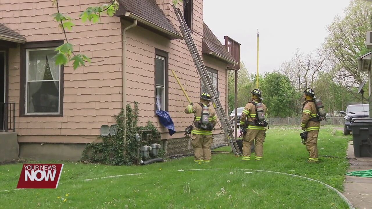 Fire causes damage to Lima duplex